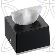 Black Squre Decorative Fancy Public Car Wholesale Wall Mounted Plastic Facial Mini Tissue Box